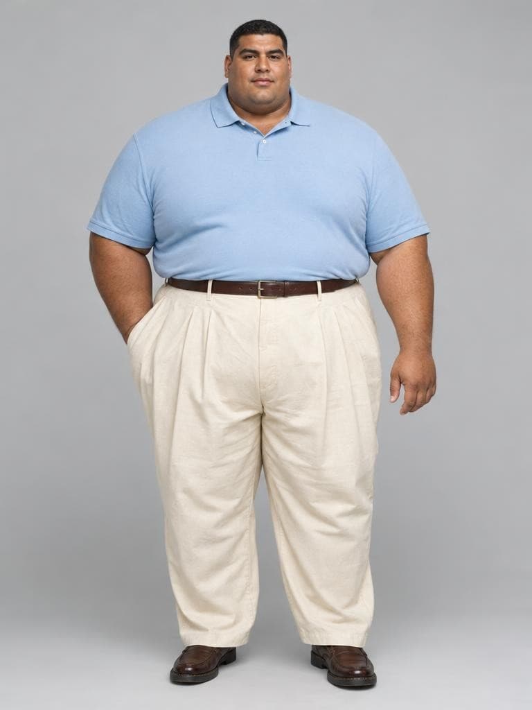 Gentle giant AI character